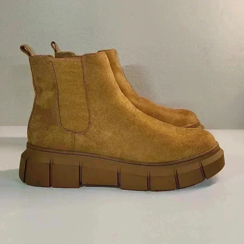 Bp Niya sole Chelsea Boot in cognac size 7.5 - Picture 4 of 10